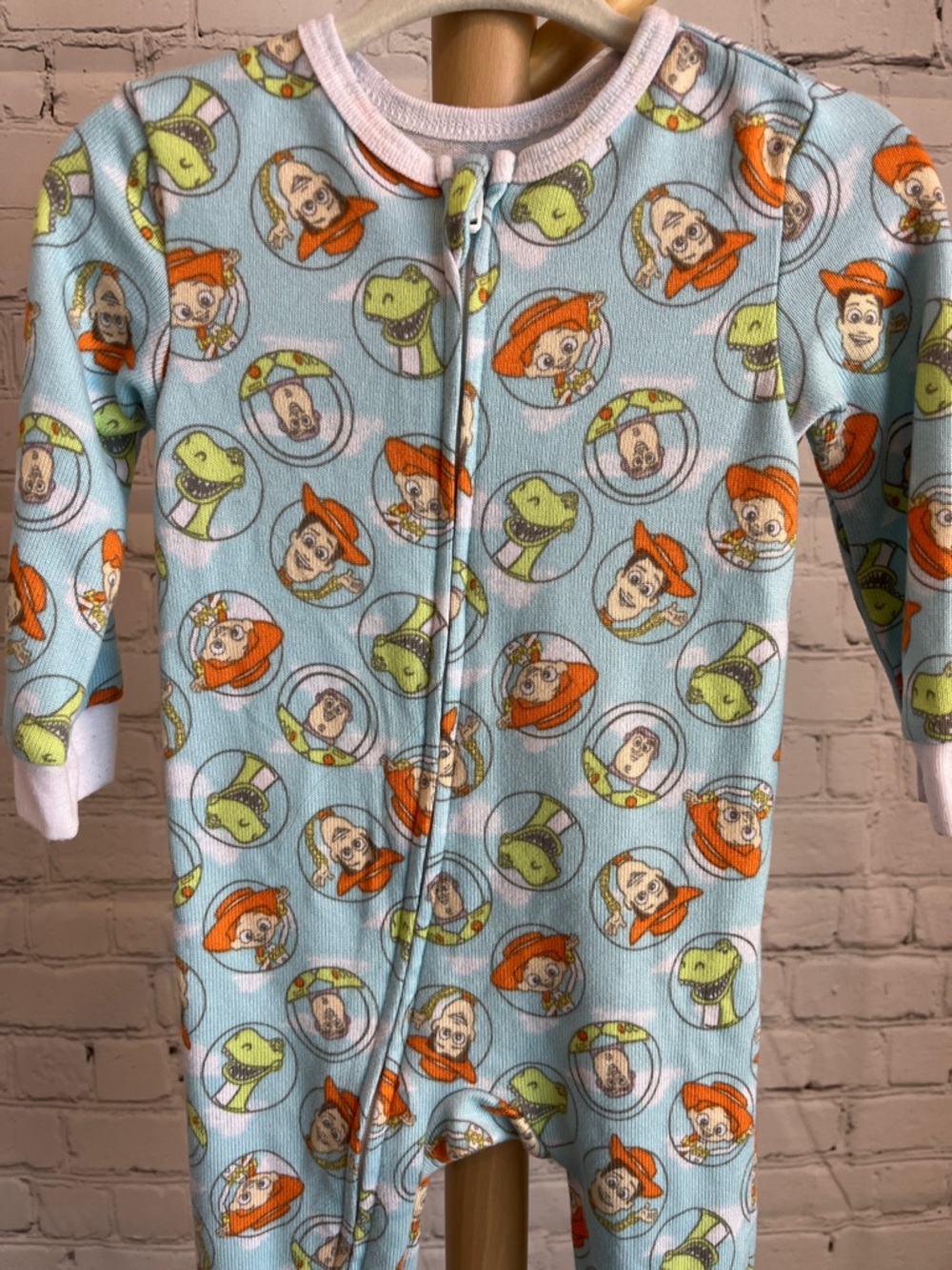⭐️⭐️ PICK 5 / $20 Disney Toy Story Blue One-Piece Pajamas - Picture 3 of 5